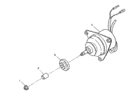 Fan Motor 6X6 400L, Swedish S948740 & Norwegian