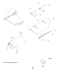 Engine, Exhaust System Shields