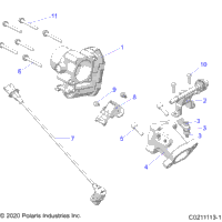 Engine, Throttle Body & Fuel Rail