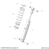 Suspension, Shock, Rear