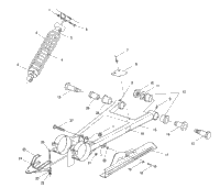 Swing Arm/Shock Mounting