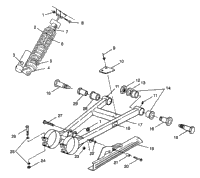 Swing Arm/Shock Mounting