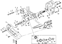 Gearcase/Brake & Chain Cover Mounting