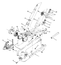 Swing Arm Weldment Updated 5/90 (4917741774027A)