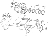 Front Brake Scrambler 400L