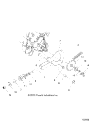 Drive Train, Chain Tensioner And Sprocket