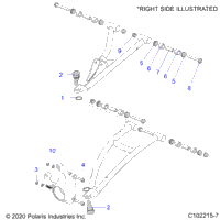 Suspension, Front Aarms, Mounting