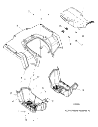 Body, Rear Cab, Seat & Footwells A17ses57c1/C2/C7/Cl/E1/E2/E7/El/Set57c1/C2/E1/E2