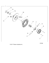 Drive Train, Secondary Clutch Internals