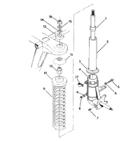 Strut Assembly Trail Blazer