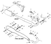 Exhaust System Sport 400L & Trail Blazer W97ba25c