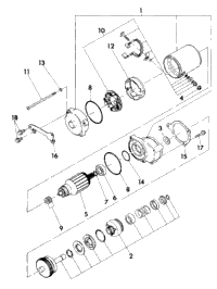 Starting Motor Assembly