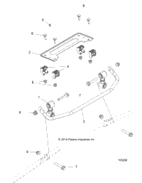 Suspension, Stabilizer Bar, Front