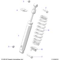 Suspension, Shock, Rear