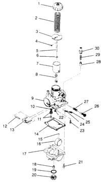 Carburetor Xplorer 300