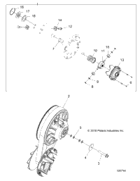 Drive Train, Secondary Clutch