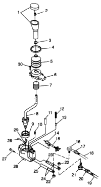 Gear Selector Xplorer 400L