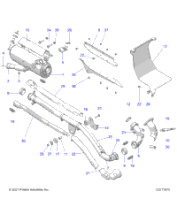 Engine, Exhaust, Evap A22sje57bx
