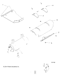 Engine, Exhaust System Shields