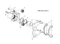 Brake Caliper, Front