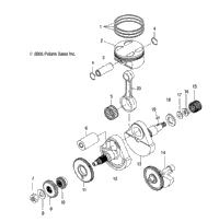 Engine, Crankshaft & Piston