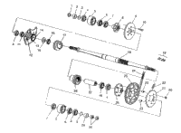 Middle Drive Assembly 6X6 400L, Swedish S948740 & Norwegian