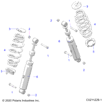 Suspension, Rear Shock & Mounting