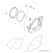 Engine, Clutch Cover