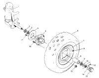 Front Wheel Assembly 2X4 400L
