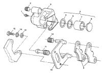 Front Brake Xplorer 300