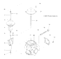 Engine, Carburetor Upper
