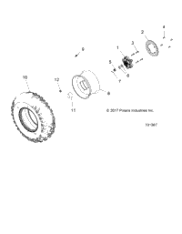 Wheels, Front Tire & Brake Disc