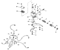 Controls Master Cylinder/Brake Line Trail Boss