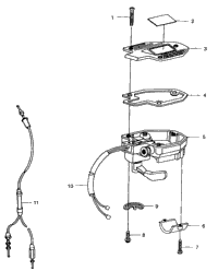 Controls Throttle Asm./Cable