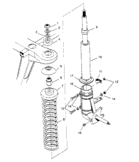Strut Assembly 2X4 400L