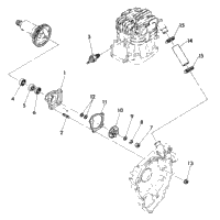Water Pump Assembly 350 2X4