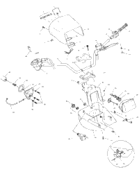 Handlebar & Headlight Pod A99ch45ia