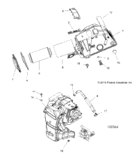 Engine, Air Intake A16sve95nm