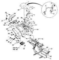 Rear Cab Assembly Trail Boss