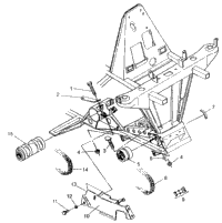 Front Drive Assembly Swedish 4X4 400L
