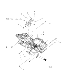 Drive Train, Main Gearcase Mounting