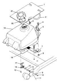 Fuel Tank Assembly Trail Blazer