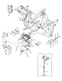 Engine & Muffler Mounting 250 2X4