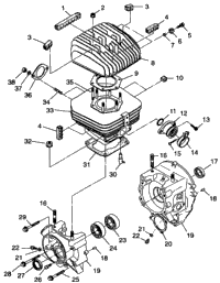 Crankcase & Cylinder