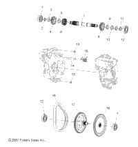 Drive Train, Main Gearcase Internal
