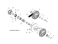 Driven Clutch A05mh76ac/At/Au/Aw