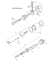 Engine, Starting Motor