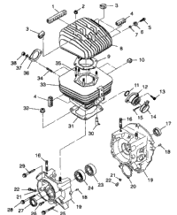 Crankcase & Cylinder