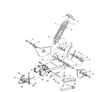 Swing Arm/Shock Mounting Sportsman 4X4