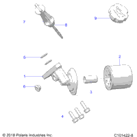 Engine, Oil Filter & Dipstick